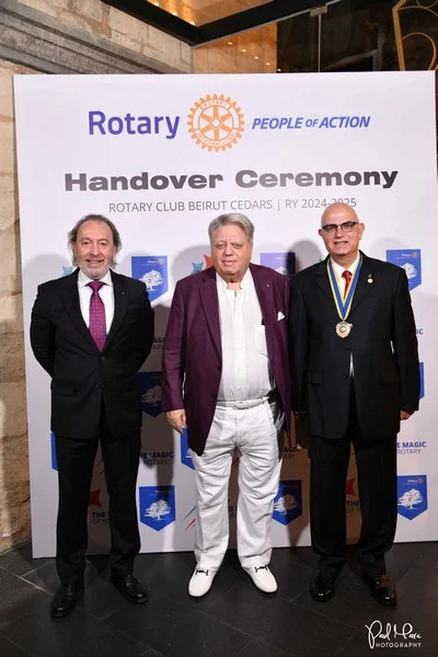 Rodolphe Melki: President of the Rotary Club of Beirut Cedars